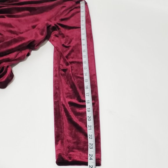 NWT Boden Suki Velvet Long Sleeve Blouse Sz 10 - Picture 7 of 8